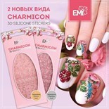 Charmicon 3D Silicone Stickers E.Mi