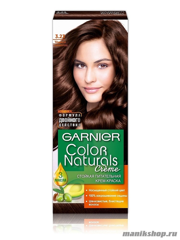 Краска для волос, Garnier, Color Naturals, 5.25, горячий шоколад, 110 мл