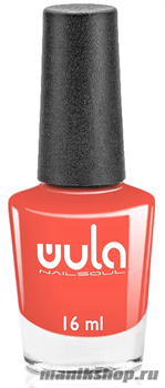 № 02 WULA Nailsoul Лак для ногтей 16мл Красный неон