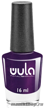 № 68 WULA Nailsoul Лак для ногтей 16мл Фиолетовый искрящийся