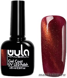 604 WULA Nailsoul Гель лак для ногтей Cat`s eye 10мл кошачий глаз