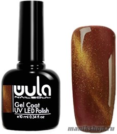 606 WULA Nailsoul Гель лак для ногтей Cat`s eye 10мл кошачий глаз