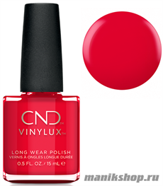 303 Vinylux CND Liberte Весна 2019 Коллекция Exclusives (смелый алый оттенок)