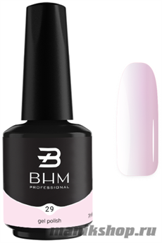 Bohemia Гель-лак серия " Bohemia" 7мл 029 Pink mist
