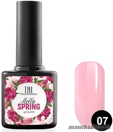 № 07 Гель-лак TNL Hello Spring 10мл светло-розовый