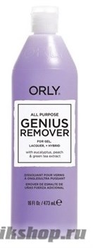 Orly Genius All Purpose Remover Жидкость для удаления гель-лака и лака, ухаживающая 946 мл