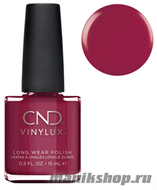 197 VINYLUX CND Rouge Rite (Глубокий красный с бордовым подтоном, без блесток и перламутра, плотный) Осень 2015