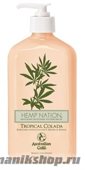 Australian Gold  Лосьон после загара  HEMP NATION Tropical Colada  535мл