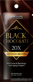 06 Sun Luxe Крем для загара в солярии Black Chocolate 20x Шоколадное безумие 15мл