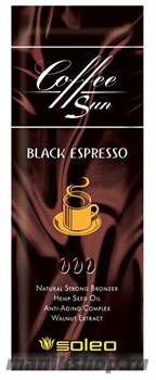 4528 SOLEO Крем для загара «Coffe Sun» Black Espresso 15мл