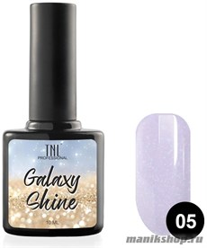 № 05 TNL Гель-лак Galaxy shine 10мл светло-фиолетовый с шиммером