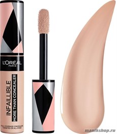 41803 L'Oreal Paris Infaillible Корректор-консилер 24 часа стойкости, тон 323 бежевый