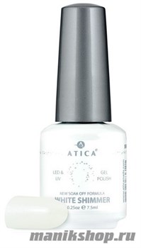 № 174 Atica Гель-лак для ногтей White Shimmer 7,5мл