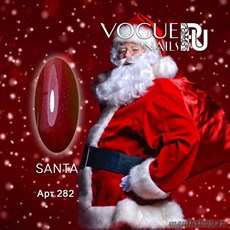 282 Vogue nails Гель-лак для ногтей 10мл Santa