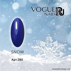 280 Vogue nails Гель-лак для ногтей 10мл Snow