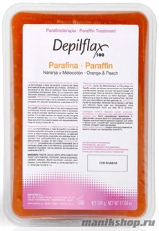 Depilflax Парафин Апельсин-Персик 500гр