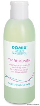 Domix Tip Remover Средство для снятия акрила, искусственных ногтей, гель-лака и биогеля 200 мл