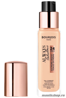 Bourjois Тональный крем, тон 100 Always Fabulous Full Coverage Foundation 30мл