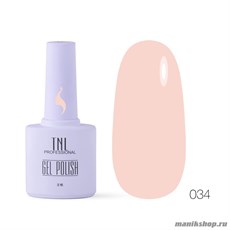 034 TNL Гель лак для ногтей "8 Чувств" абрикосовый 10мл