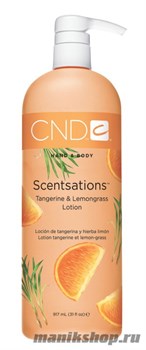 CND Лосьон для рук Tangerine&amp;Lemongrass Мандарин и Лемонграсс 917мл