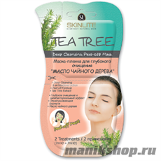 264 SkinLite Маска-пленка для глубокого очищения  МАСЛО ЧАЙНОГО ДЕРЕВА  на 2 применения