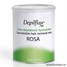 3054037 Воск в банке Depilflax - Розовый (Rosa), 800мл