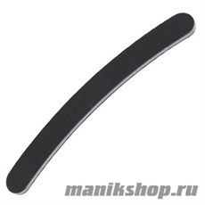 Planet Nails Пилка 100/180 (Черная, бумеранг)