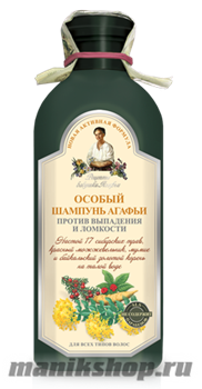Рецепты бабушки Агафьи Шампунь Особый против выпадения волос 350мл