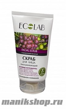 431691 ECOLAB Скраб для лица "Омолаживающий" 150мл