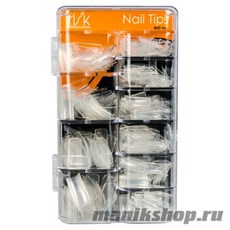 401-03Т Irisk Типсы с узкой контактной зоной №33C 400шт Прозрачные