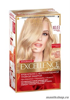 Краска для волос L'Oreal Paris Excellence, тон 10.13 Легендарный блонд