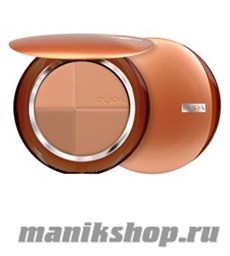 00568 01 Pupa Пудра для лица бронзирующая 4SAN с SPF15 №1 Розовая гармония (4 цвета загара)