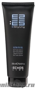 ECHOS Line STYLING ULTRA FIX GEL Жидкий флюид-гель ультра сильной фиксации 250мл