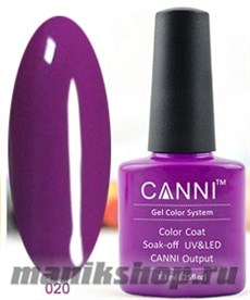 020 Canni Гель-лак Gel Color 7,3мл