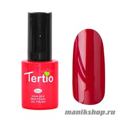 011 Гель лак Tertio 10мл Бургундский, без блесток перламутра, плотный
