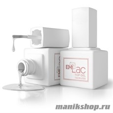 E.MiLac Top gel Tackless 9мл Закрепитель для гель лака БЕЗ липкого слоя