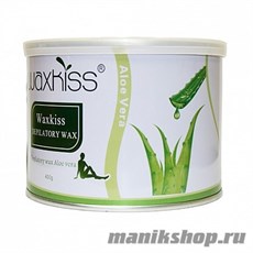 WaxKiss Теплый воск в банке  Алое Вера  800гр