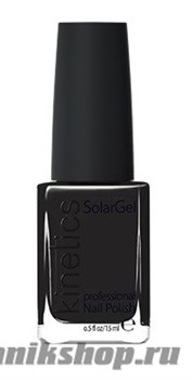 188 Kinetics SolarGel Jet Black Лак гелевый для ногтей 15мл (Стойкий, БЕЗ уф-лампы)