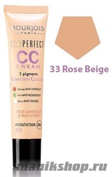 63122 Bourjois 385033 Крем Корректор для лица "CC CREAM" тон 33 beige rose