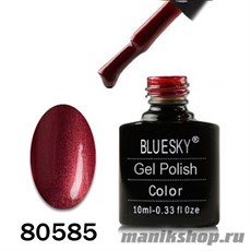 80585 Bluesky Shellac Crimson Sush 10мл Гель-лак