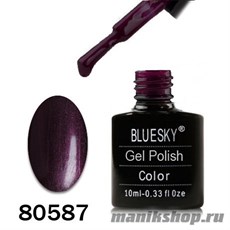 80587 Bluesky Shellac Plum Parsley 10мл Гель-лак