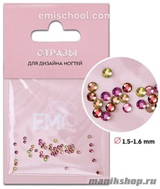E.Mi Стразы для ногтей №4 «Хамелеон» 50шт