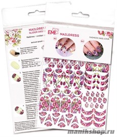 E.MI Naildress Slider Design  Весенний букет