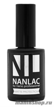 NANLAC Matte Protection Гель-лак защитный 15мл Финиш МАТОВЫЙ