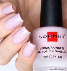 369 Sophin Лак для ногтей 12мл Natural Pink Бежево-розовый желейной текстуры