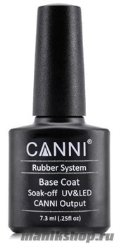 CANNI Rubber Base Coat Базовое покрытие КАУЧУКОВОЕ 7,3мл