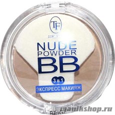 02859 Триумф TF Пудра для лица Nude BB Powder 02 бежевый