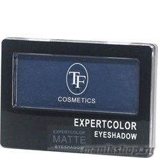 05010 Триумф TF Тени для век одноцветные Expertcolor Eyeshadow MONO 102 темно-синий