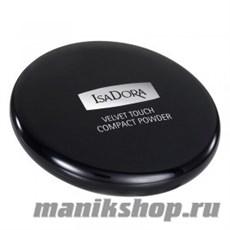 114910 IsaDora Пудра компактная "Velvet touch compact powder" тон 10 полупрозрачный