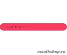 Limoni Пилка для ногтей Color 600*600 красная